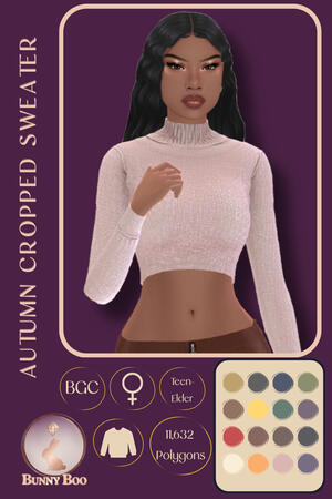 Autumn Cropped Sweater